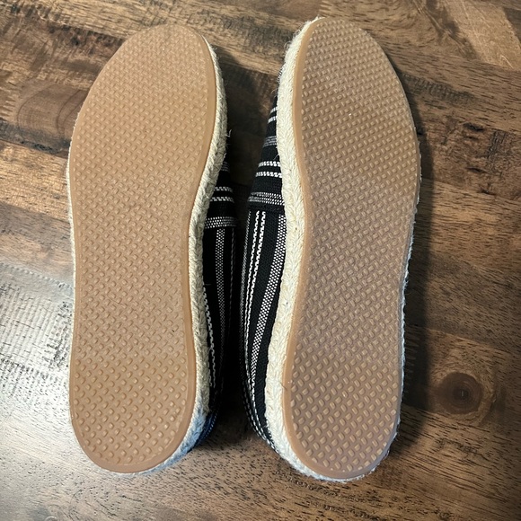 Toms Alpargata Rope- Black Stripe - Picture 4 of 5